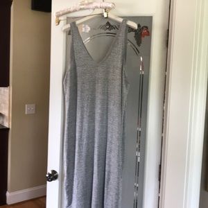 Grey beach dress